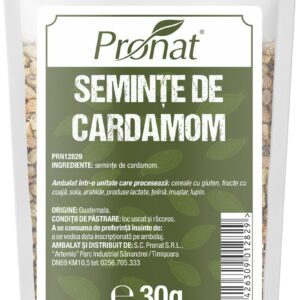 Seminte de cardamom, 30g Pronat