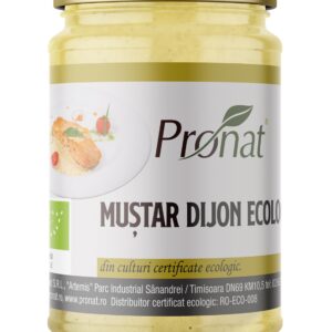 Mustar Dijon bio, 300g Pronat
