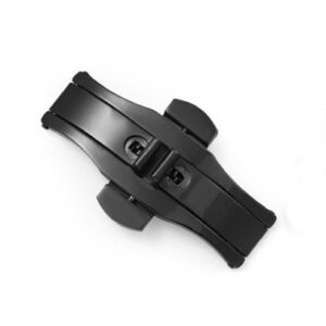 Catarama Deployant Neagra cu Butoane Laterale Otel Inoxidabil