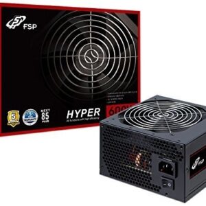 SURSA FORTRON Hyper, 600W real, fan 12cm, >85% eficienta, 4x PCI-E (6+2), 8x SATA 'HYPER 600'