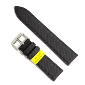 Curea de ceas Neagra Morellato Diving Technic Material Water Resist - 18mm, 20mm, 22mm, 24mm