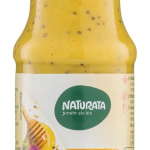 Sos bio de mustar cu miere, 210ml Naturata