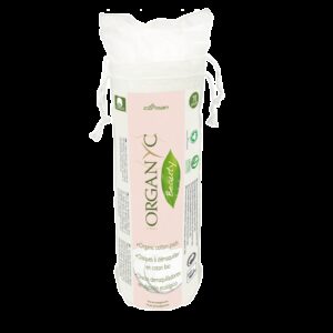 Dischete demachiante din bumbac organic 70 buc Organyc