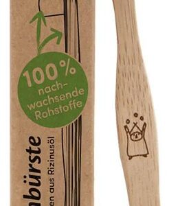 Periuta de dinti din bambus, pentru copii, Birkengold