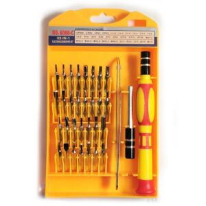 Set surubelnita cu 32 de bituri, penseta si prelungitor