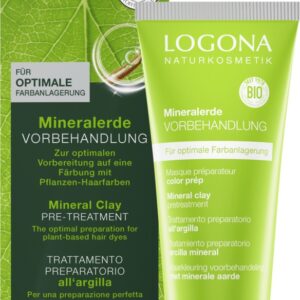 Pretratament pentru pregătirea părului pentru vopsire, cu argilă minerală, 100ml Logona