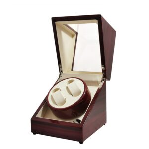 Cutie Intoarcere Ceasuri Automatice cu LED - Watch Winder 2+0