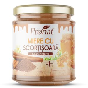Miere cu scortisoara, 220g Pronat