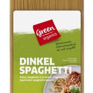 Spaghetti bio din grau spelta, 500g Green Organics