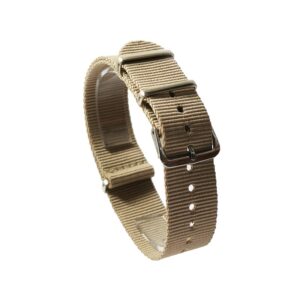 Curea de ceas NATO Bej 18mm, 20mm BD010