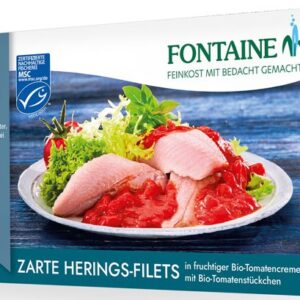 File fraged de hering in sos de rosii, 200g Fontaine