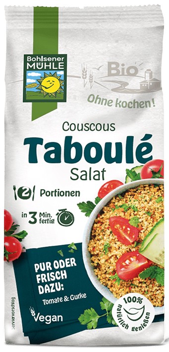 Premix bio salata de couscous Taboule, 165g Bohlsener Muhle
