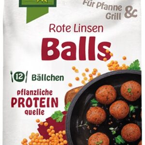 Premix bio pentru chifteluțe din linte rosie, 165g Bohlsener Muhle