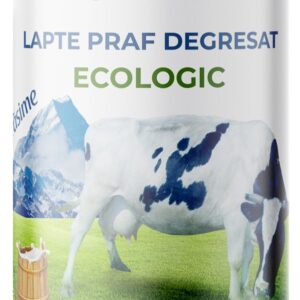 Lapte praf bio degresat, 1% grasime, 800g Pronat