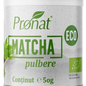 Matcha bio pulbere, 50g Pronat