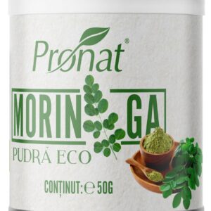 Moringa bio pudra, 50g Pronat