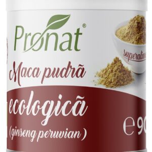 Pudra de maca bio, 90g Pronat