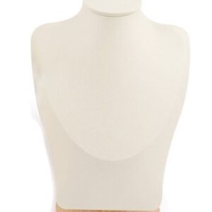 Bust prezentare pandantive si cercei din bambus si textil WZ1663L