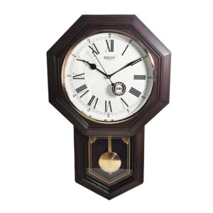 Ceas de perete cu pendulă RIKON RK-29 Cifre Romane