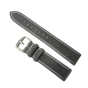 Curea de ceas culoare Gri din piele naturala 18mm 20mm, 22mm WZ5207