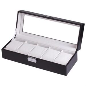 Cutie depozitare si organizare pentru 5 ceasuri