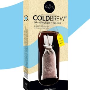 Coldbrew, filtre pentru prepararea la rece a cafelei + dispozitiv de sigilare cu click, Riensch&Held