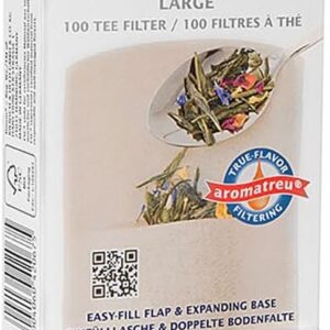 Filtre pentru ceai, marimea L, maro, 100 buc, Riensch&Held