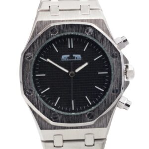 Ceas Barbatesc Matteo Ferari Black and Silver - MF110-A