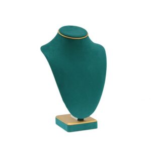 Bust prezentare Smaranda Large Verde Inchis si Auriu- SM5252