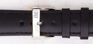 Curea de Ceas Neagra din piele naturala Morellato Grafic Genuine Leather - 20mm, 22mm