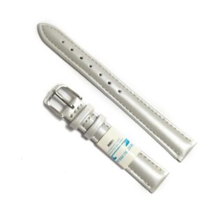 Curea de ceas din piele naturala Matteo Ferari culoare Gri-Argintiu - 12mm, 14mm, 16mm, 18mm