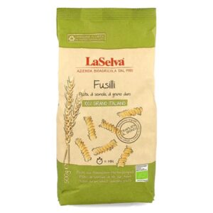 Fusilli bio din grau dur, 500 g LaSelva