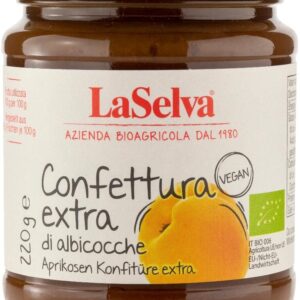 Dulceata bio extra de caise, 220g LaSelva