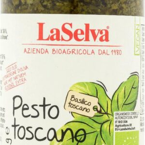 Pesto toscano bio cu busuioc, 180g LaSelva