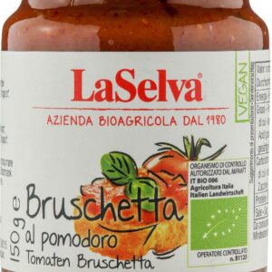 Pasta bio Bruschetta pe baza de rosii, 130g LaSelva
