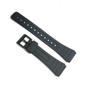 Curea silicon CASIO compatibilă F91W, W-800H, SGW-400, F84, F105/F108, A158/A168, AE1200/1300 – lățime 18mm / 20mm / 22mm WZ5352