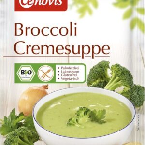 Supa crema bio de broccoli, 45g cenovis