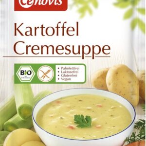 Supa crema bio de cartofi, 48g cenovis