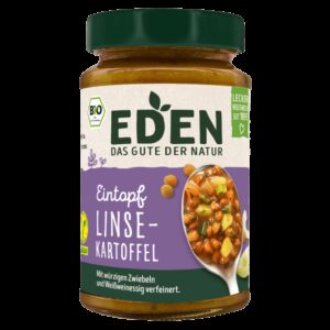 Tocana bio de cartofi si linte, 400g eden