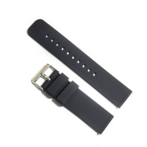 Curea de SmartWatch Neagra din silicon 20mm / 22mm JD417N