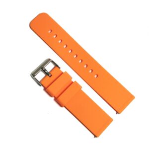 Curea de SmartWatch Portocalie din silicon 20mm / 22mm JD417P