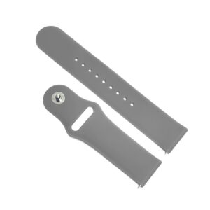 Curea de SmartWatch Gri tip smartwatch din Silicon moale 22mm JD1606G