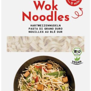 Taitei bio pentru wok, 250g Arche