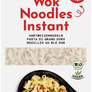 Taitei bio instant pentru wok, 250g Arche