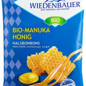 Bomboane bio cu miere de manuka 60 g Wiedenbauer