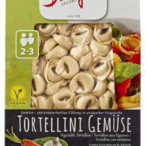 Cappelletti bio cu legume, 250g D'angelo Pasta