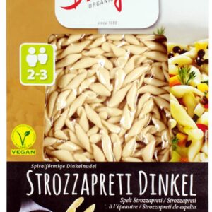 Strozzapreti bio din grau spelta, 250g D'angelo Pasta