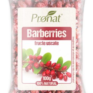 Barberries fructe uscate, 100g Pronat
