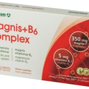 Magnis + B6 complex, 30 capsule – 20,8 g Aconitum