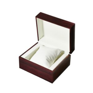 Cutie din Lemn Masiv (Cireș) pentru Depozitare 1 Ceas – Model CC011